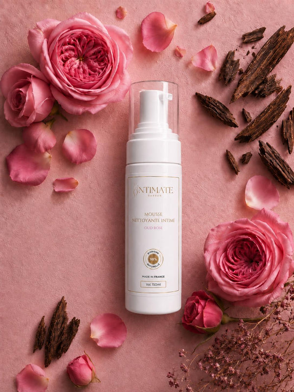 Mousse Nettoyante Intime · Gamme Oud Rose